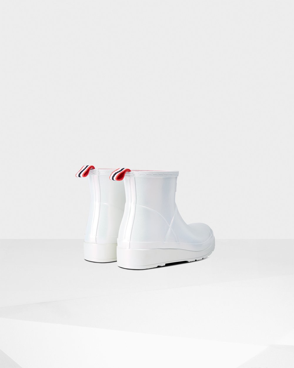Botas Play Hunter Feminina Prateadas - Original Short Nebula Rain - 87SJXGCTA